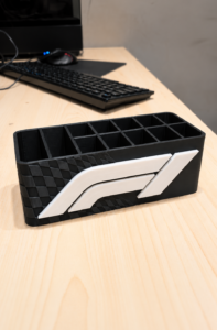 Checkered Flag F1 Desk Organiser