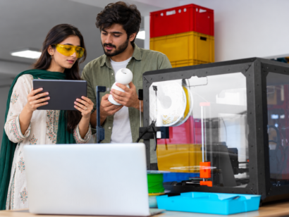 3D Printing Lab via Lab Collab by Brick 3DP